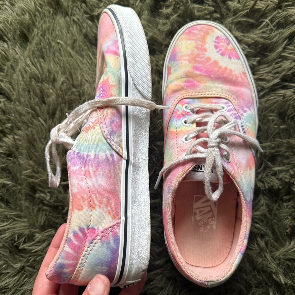 Tie Dye VANS Sneakers Women's size 9